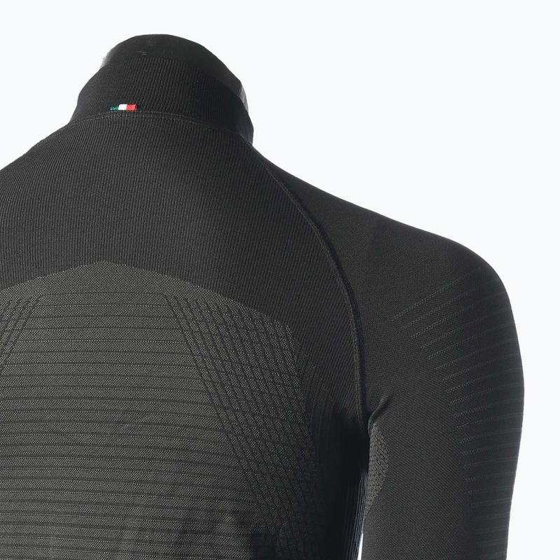 Дамска термо тениска Mico Warm Control Mock Neck черна IN01856 2