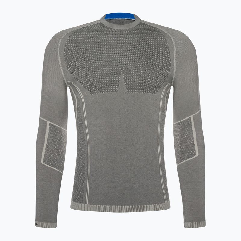 Мъжка термоактивна блуза Mico Odor Zero Round Neck grigio 6
