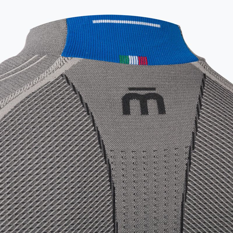 Мъжка термоактивна блуза Mico Odor Zero Mock Neck grigio 8