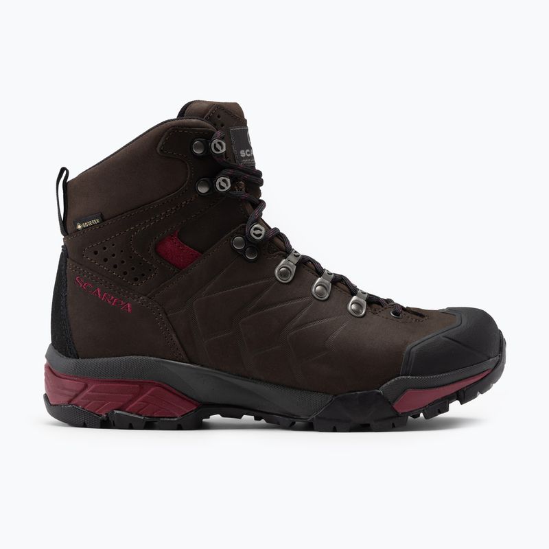 Дамски ботуши за трекинг SCARPA ZG Pro GTX brown 67070-202 2