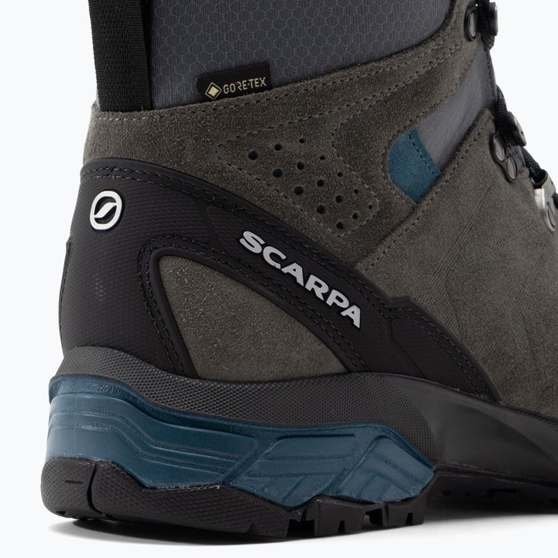 Мъжки ботуши за трекинг SCARPA ZG Trek GTX titanium/lake blue 8