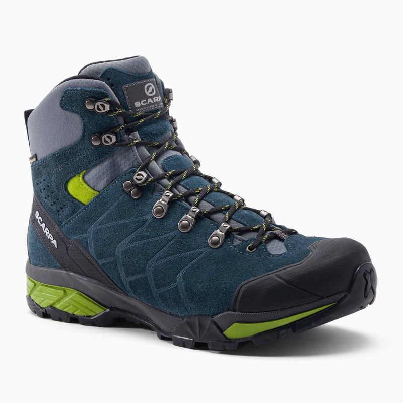 Мъжки ботуши за трекинг SCARPA ZG Trek GTX ottanio/gray/spring