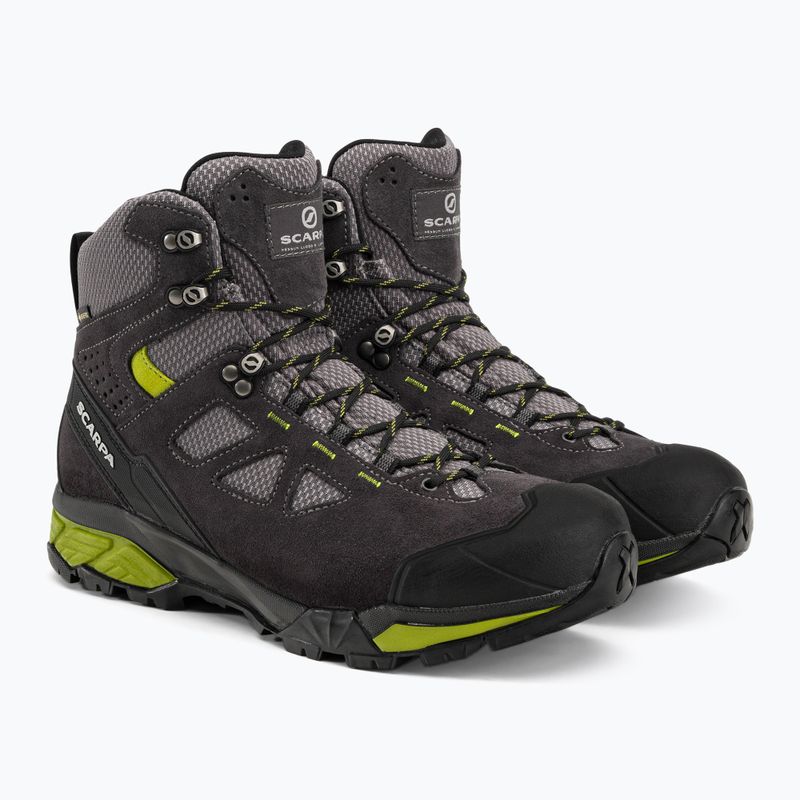 Мъжки обувки за преходи Scarpa ZG Lite GTX кафяво 67080 4