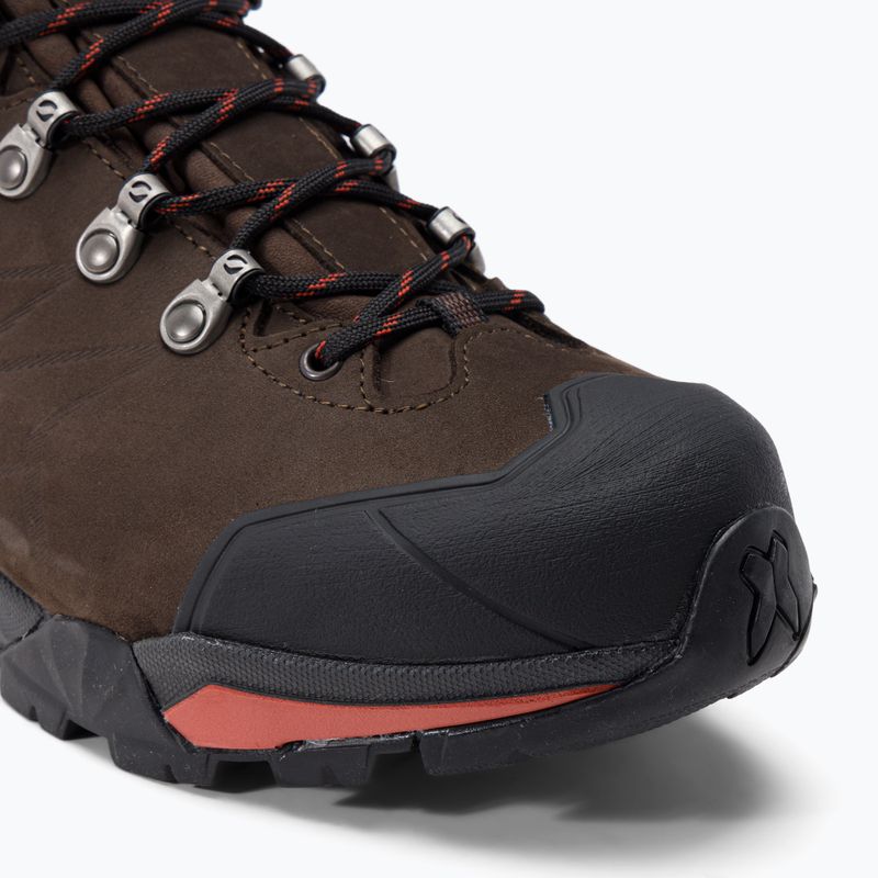 Мъжки ботуши за трекинг SCARPA ZG Pro GTX dark coffee/rust 7