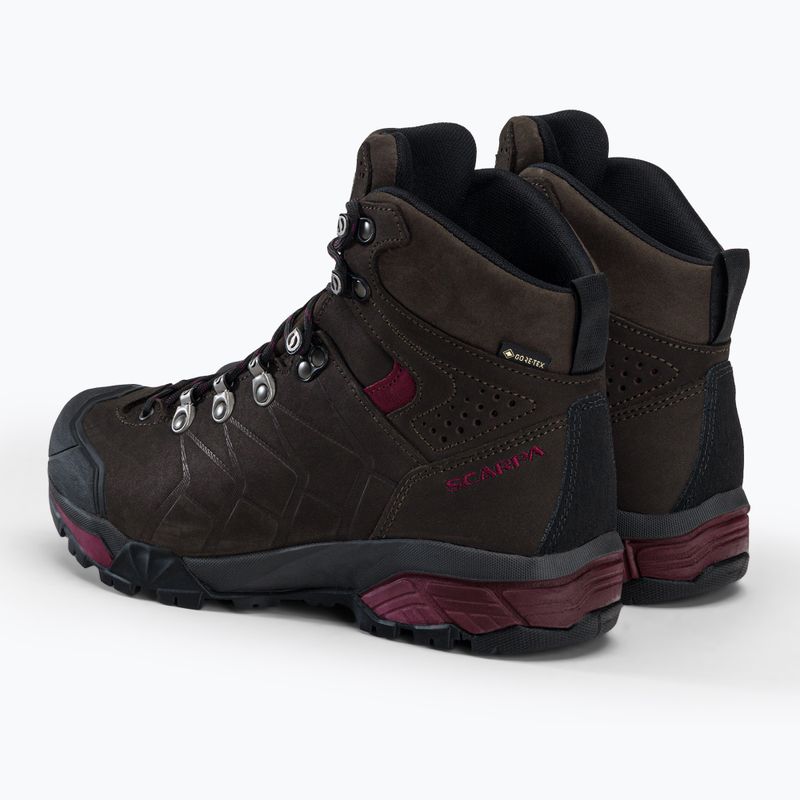 Дамски ботуши за трекинг SCARPA ZG Pro GTX brown 67070-202/2 3