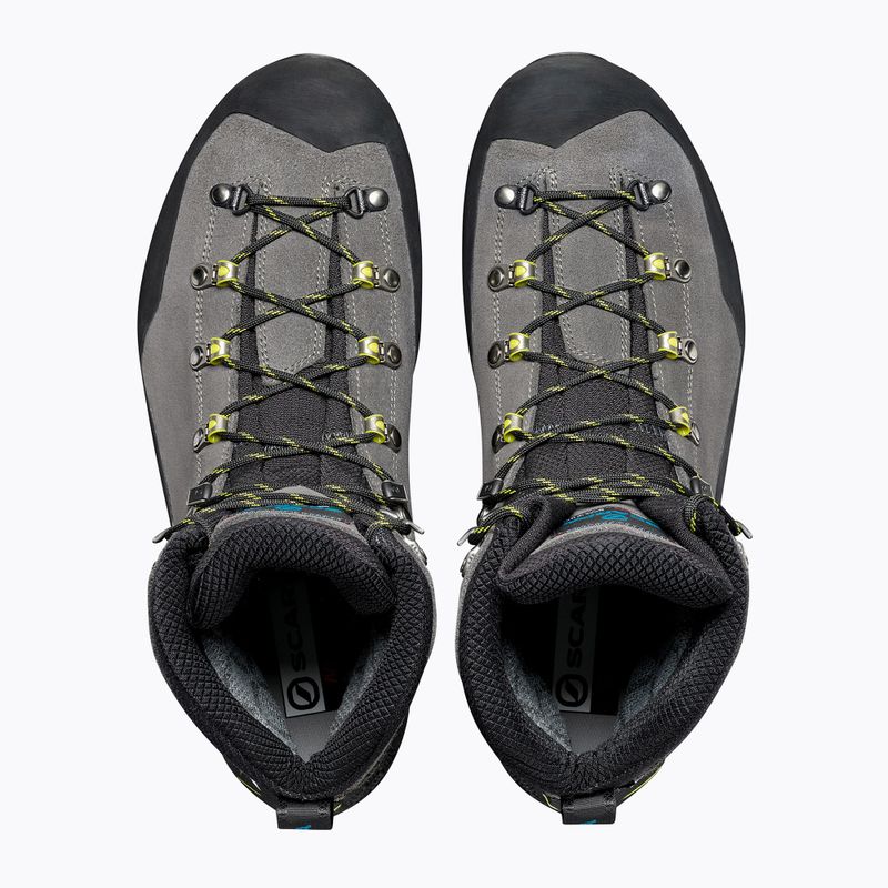 Мъжки високопланински обувки SCARPA Manta Tech GTX shark/lime 12