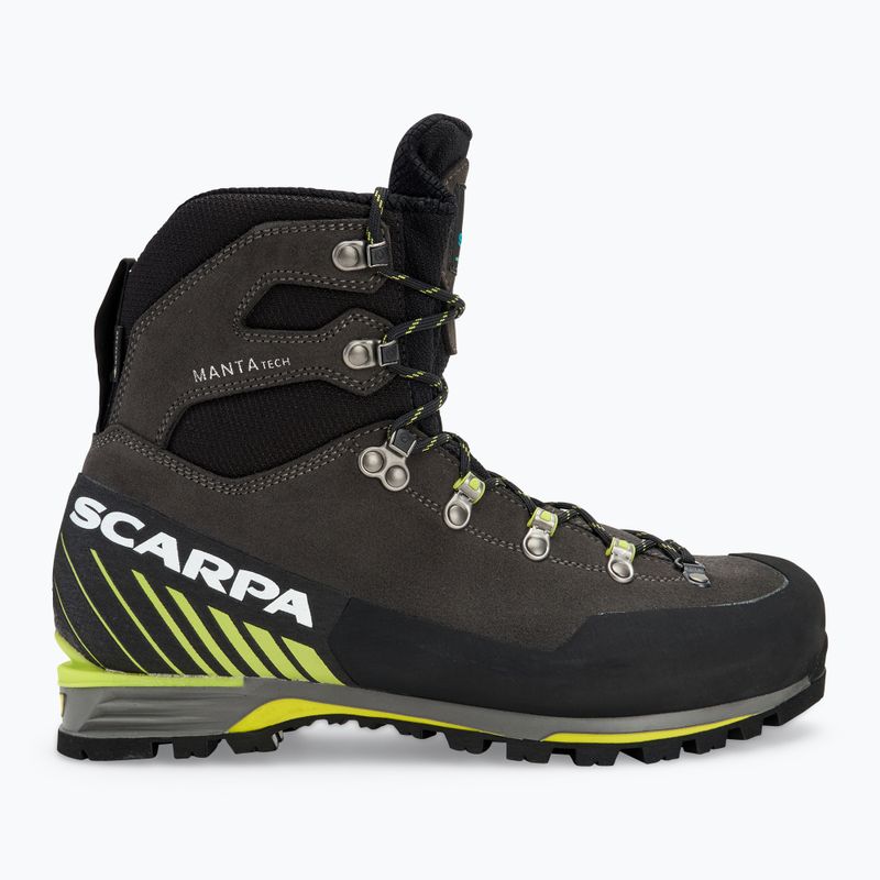 Мъжки високопланински обувки SCARPA Manta Tech GTX shark/lime 2