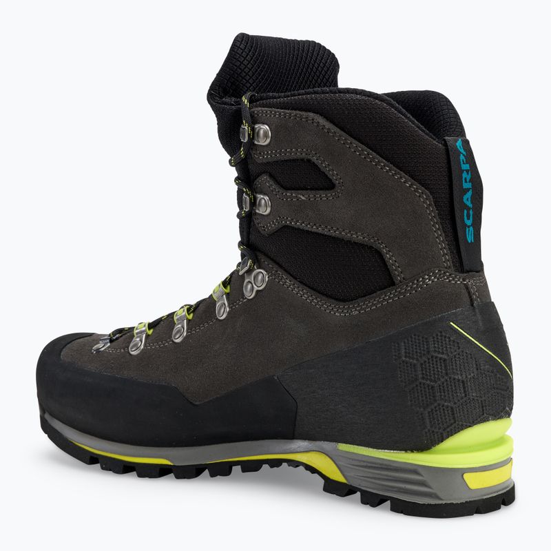 Мъжки високопланински обувки SCARPA Manta Tech GTX shark/lime 3