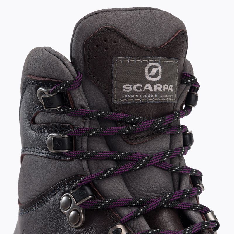 Дамски ботуши за трекинг SCARPA SL Active bordeau/anthracite 9