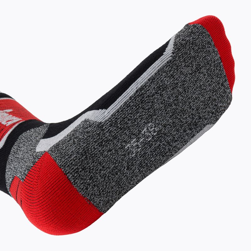 Детски скиорски чорапи Nordica Tech Junior black/ red/ white 5