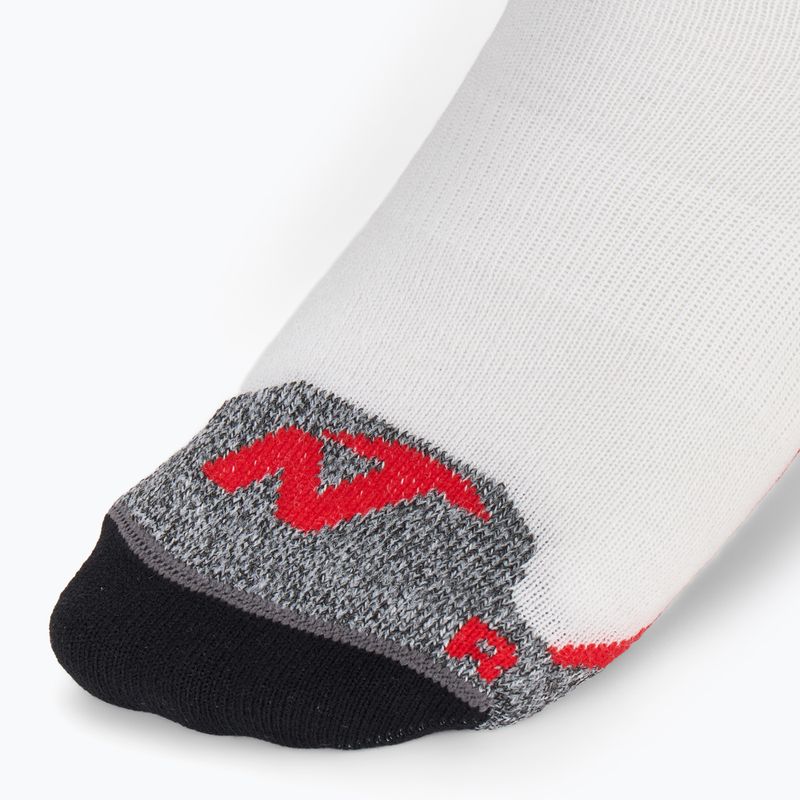Детски скиорски чорапи Nordica Tech Junior white/black/red 3