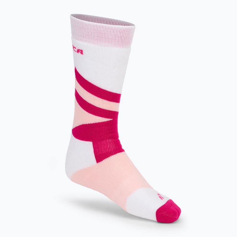 Детски скиорски чорапи Nordica Multisports Winter 2 чифта fuxia/ rose/ white 5