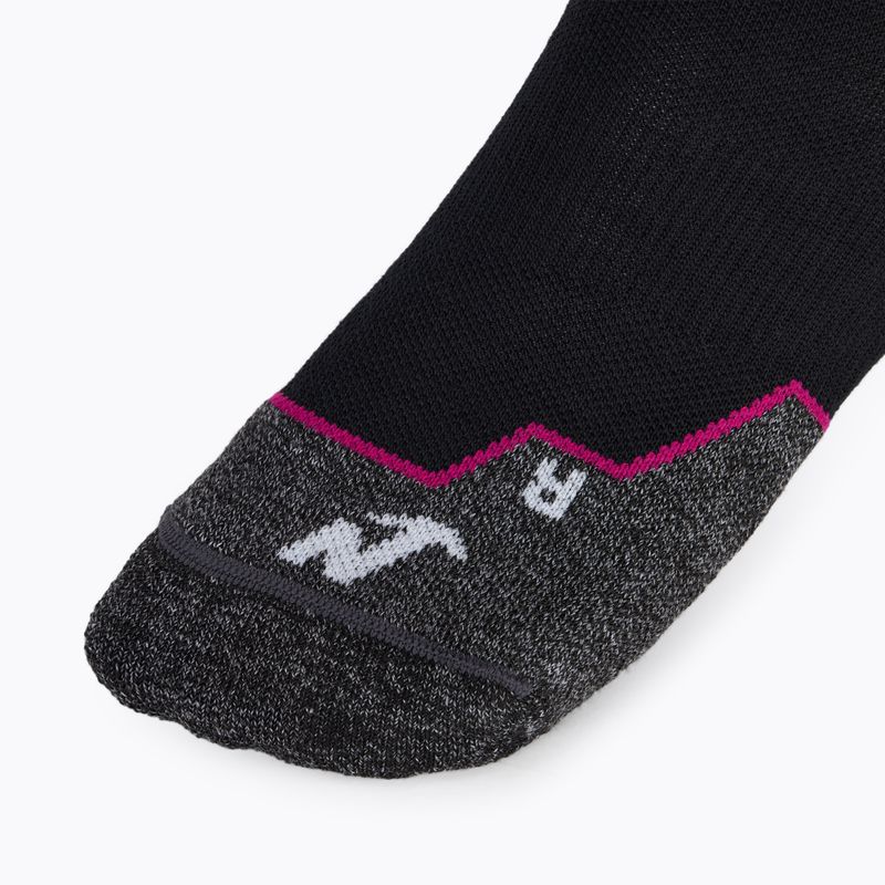 Дамски скиорски чорапи Nordica High Performance 3.0 black/fuchsia/white 3