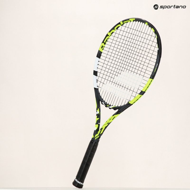 Ракета за тенис Babolat Boost Aero сиво-жълта 121242 11