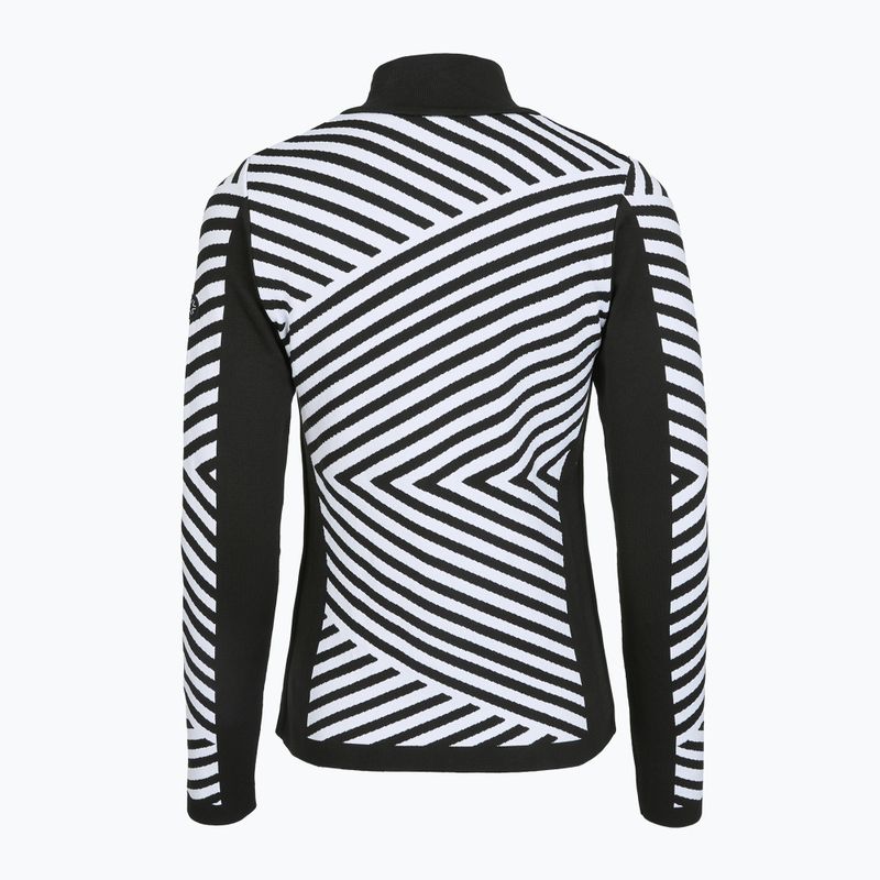 Дамски термо суитшърт Newland Coral Full Zip black/white 2
