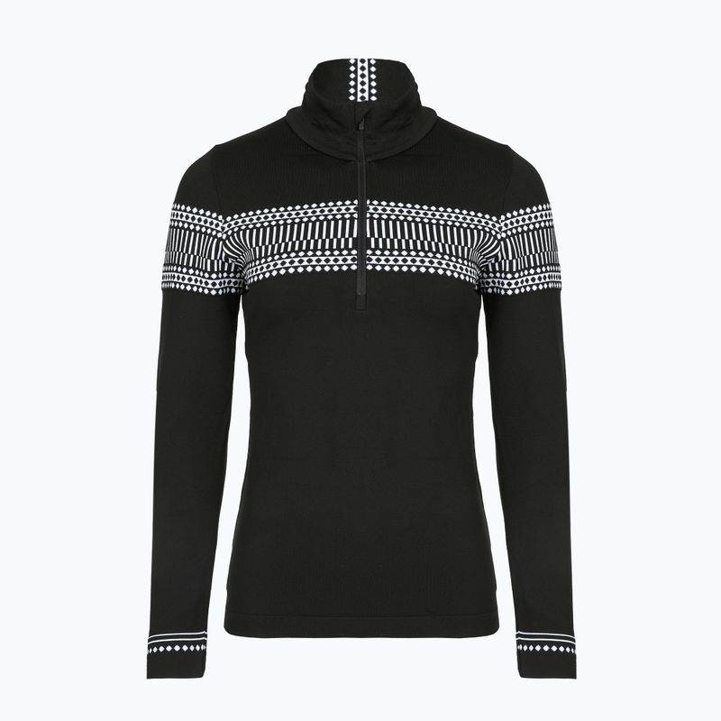 Дамски термо суитшърт Newland Danica black/white