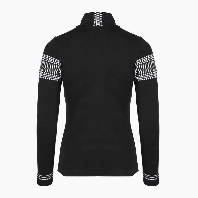 Дамски термо суитшърт Newland Danica black/white 2