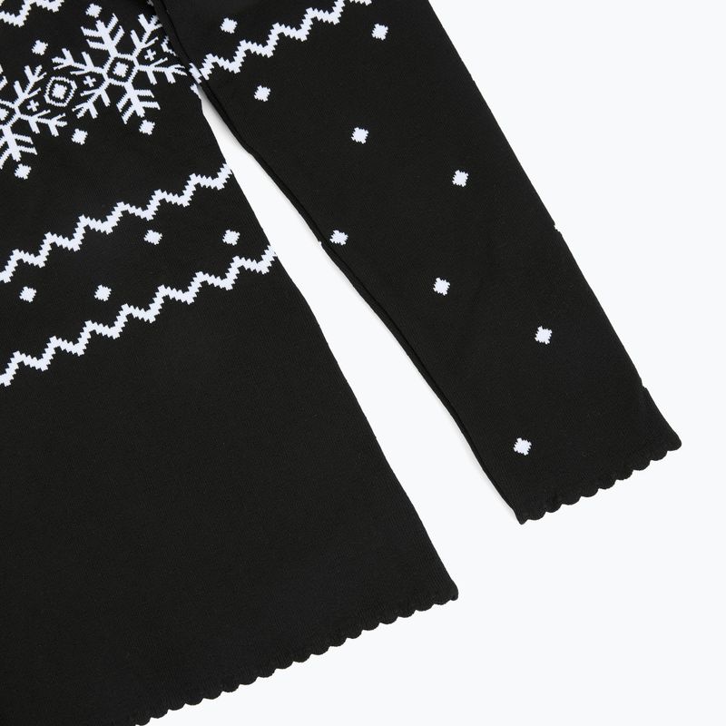 Дамски термо суитшърт Newland Groenlandia Half Zip black/white 4