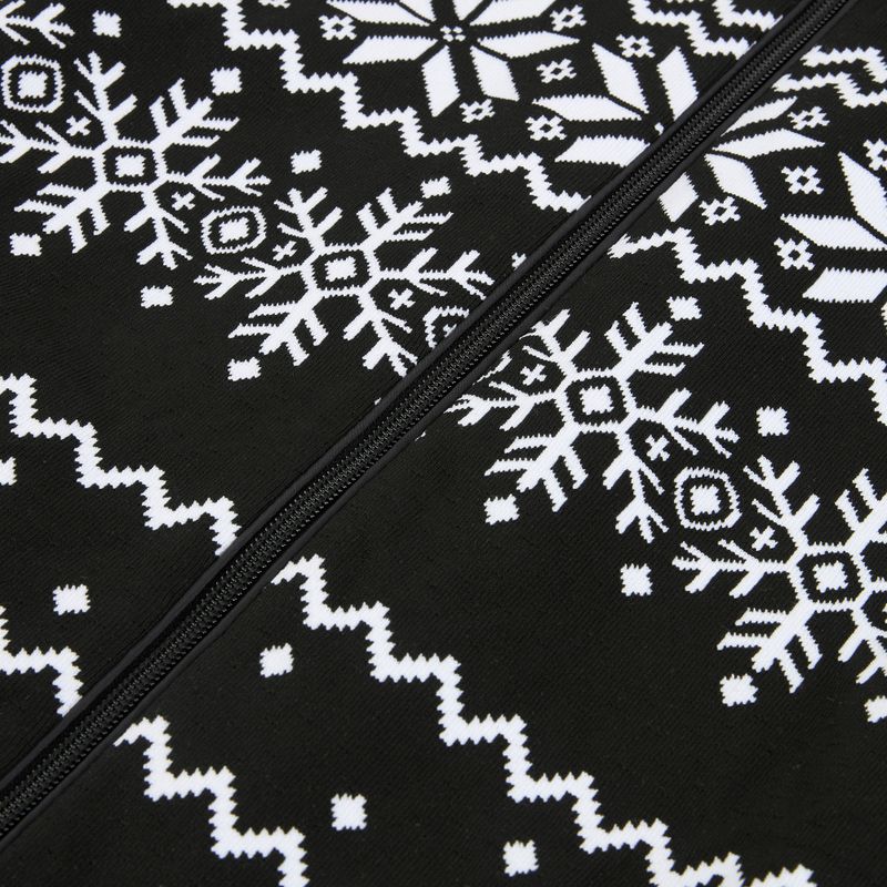 Дамски термо суитшърт Newland Guenda Full Zip black/white 3