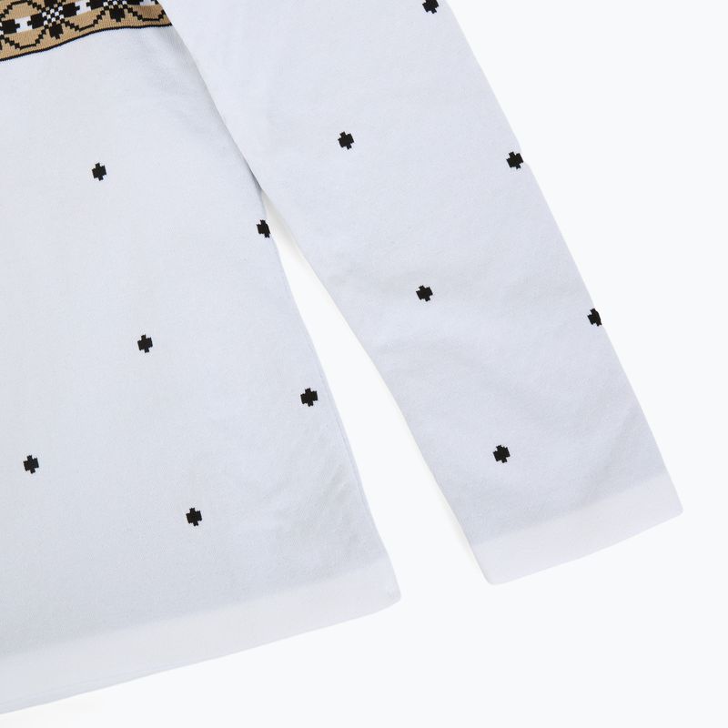 Дамски термо суитшърт Newland Isalind Half Zip white/black 4