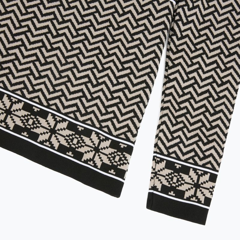 Дамски термо суитшърт Newland Kristel Half Zip black/stone 4