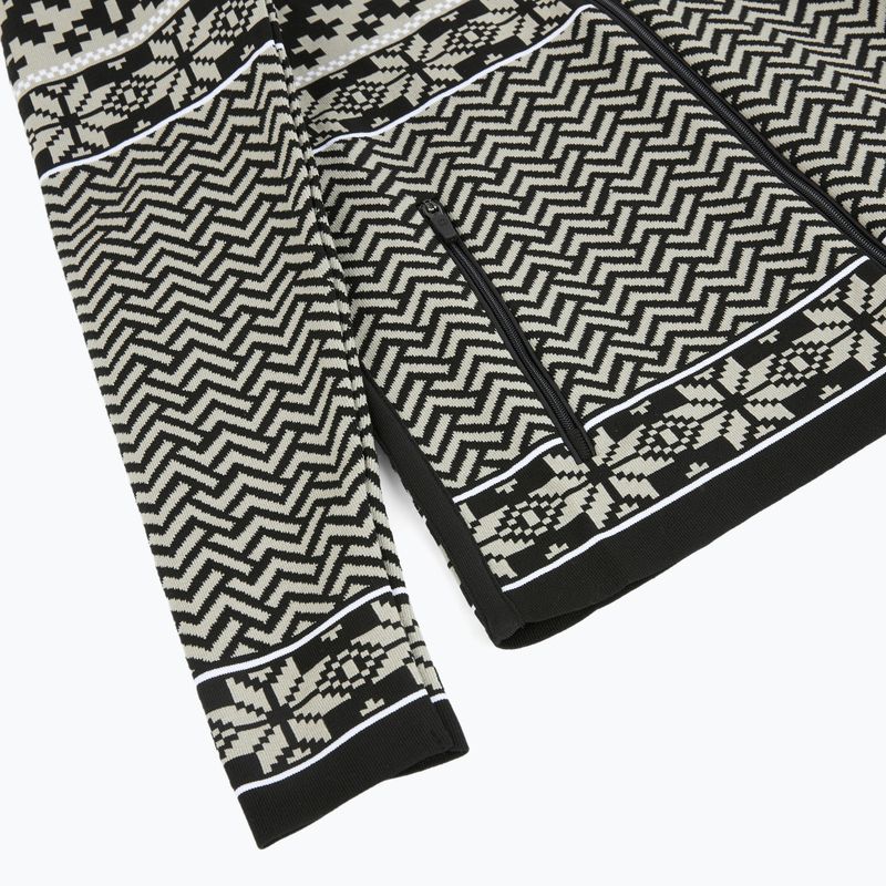 Дамски термо суитшърт Newland Kylie Full Zip black/stone 4