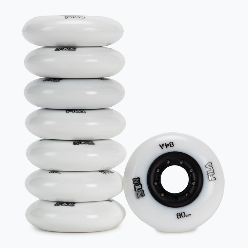 Колела за ролери FILA Urban Wheels white 2