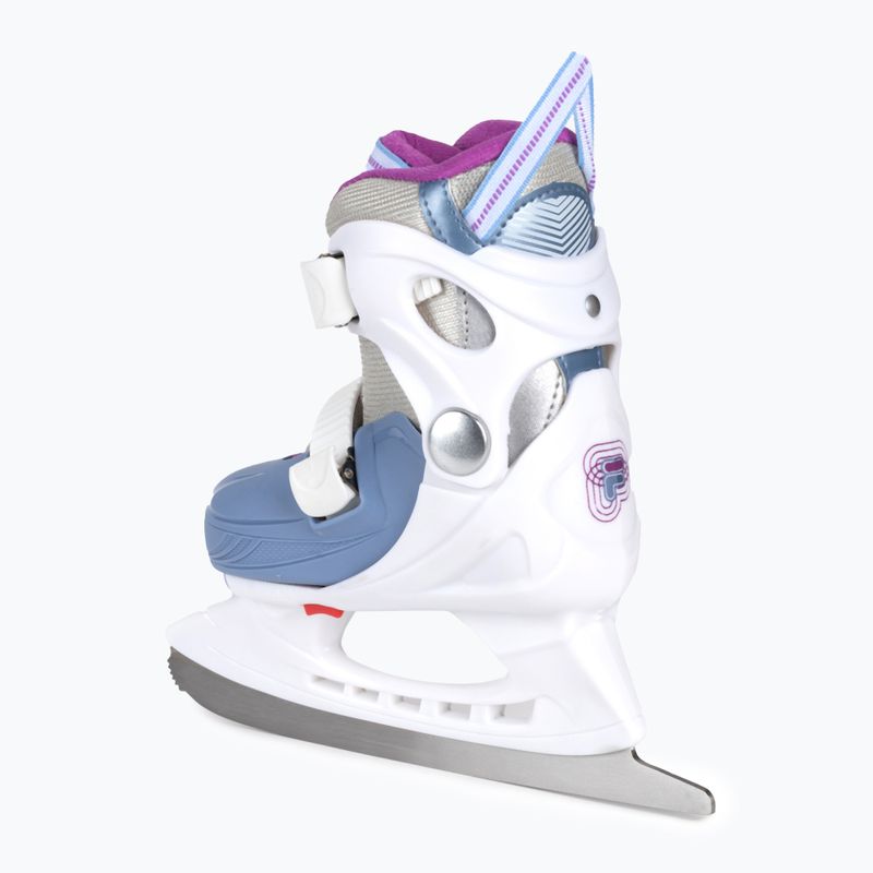 Детски кънки FILA J-One G HR white/light blue 3