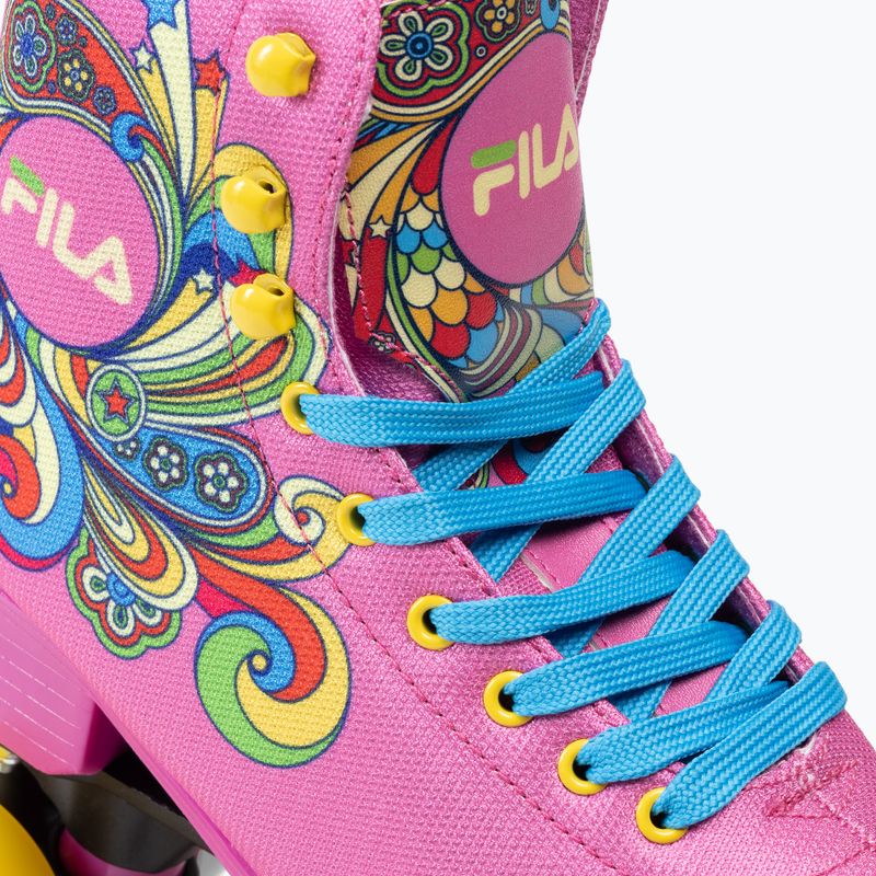 Дамски ролкови кънки FILA Bella pink 8