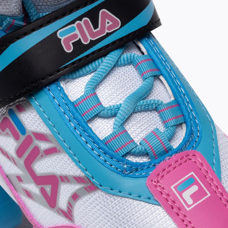 Детски ролкови кънки FILA Joy G white/pink/light blue 7