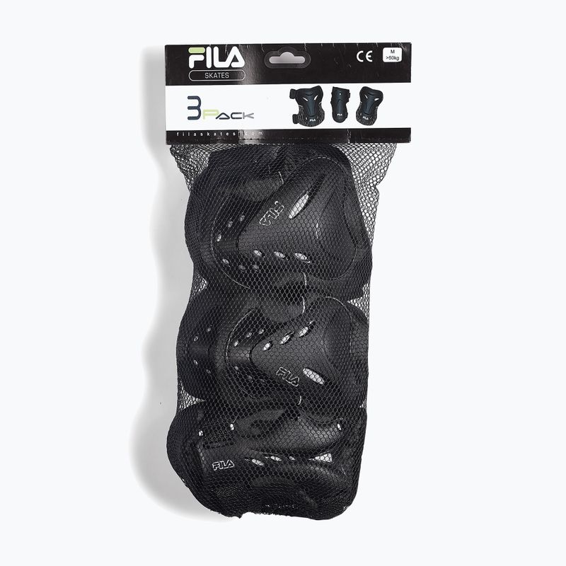 Защитен комплект за мъже FILA FP Gears black/silver 7