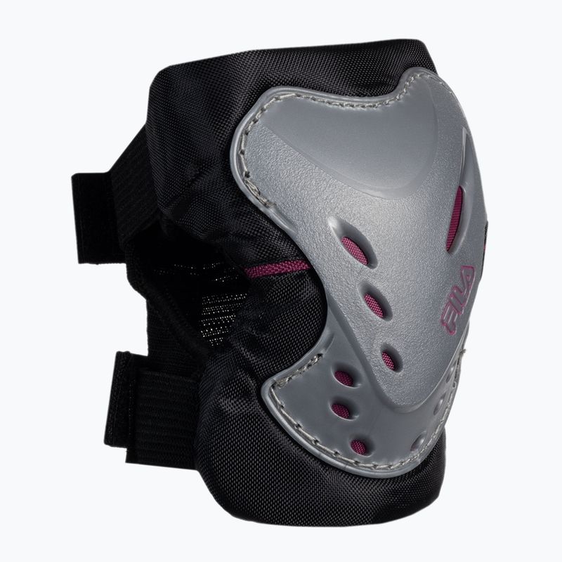 Комплект дамски протектори FILA FP Gears silver/black/pink 3