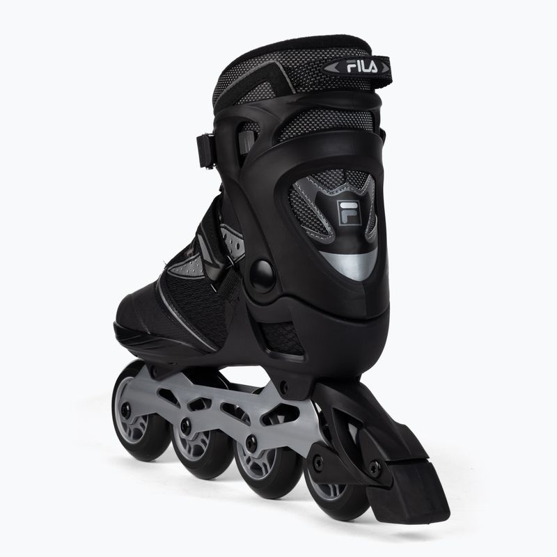 Мъжки ролкови кънки FILA Legacy Pro 80 black/silver/red 3