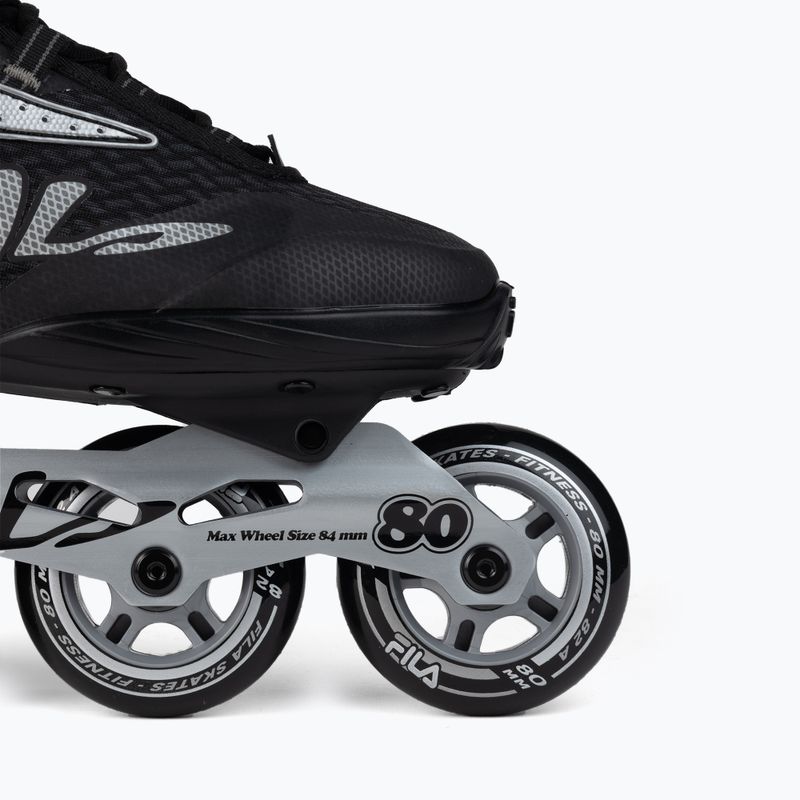 Мъжки ролкови кънки FILA Legacy Pro 80 black/silver/red 6