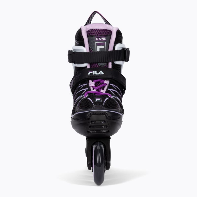 Детски ролкови кънки FILA X-One G black/pink/magenta 4