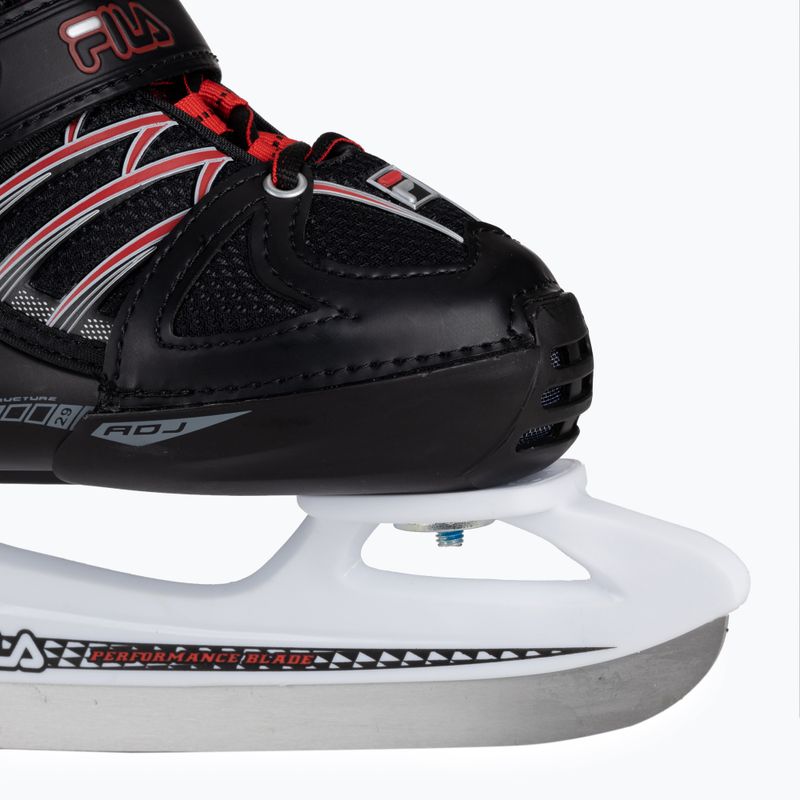 Детски кънки FILA X-One black/red 5