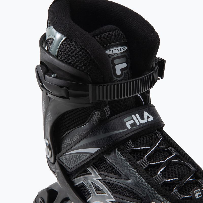 Мъжки ролкови кънки FILA Argon 84 black/grey 5