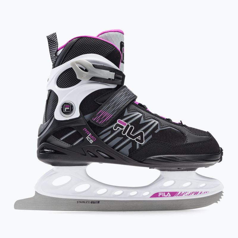 Дамски кънки FILA Primo Lady black/grey/magenta 2