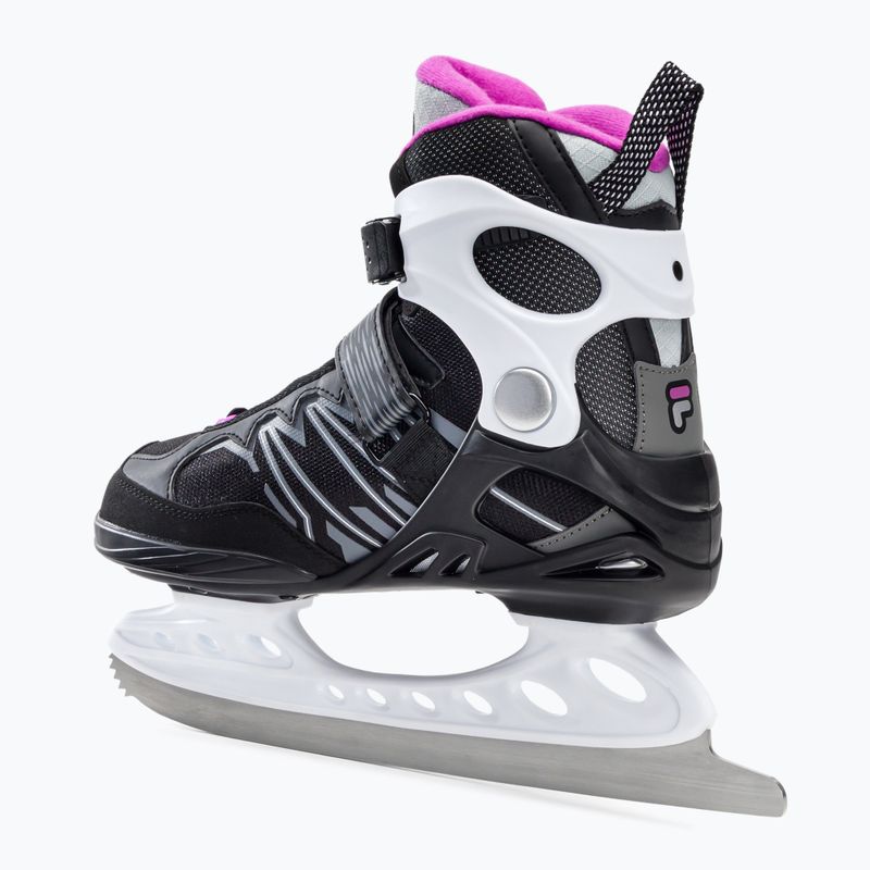 Дамски кънки FILA Primo Lady black/grey/magenta 3