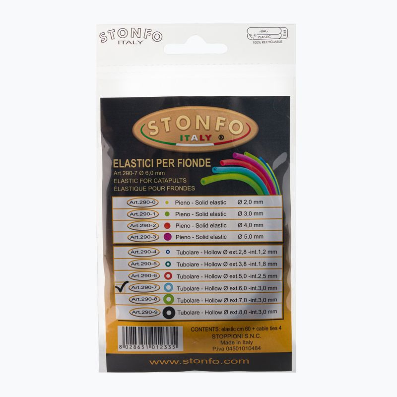 Stonfo slingshot гума синя 218652 2