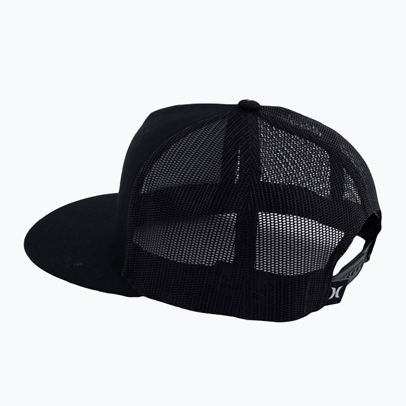 Мъжка шапка Hurley Icon Solid Flat Trucker black 2