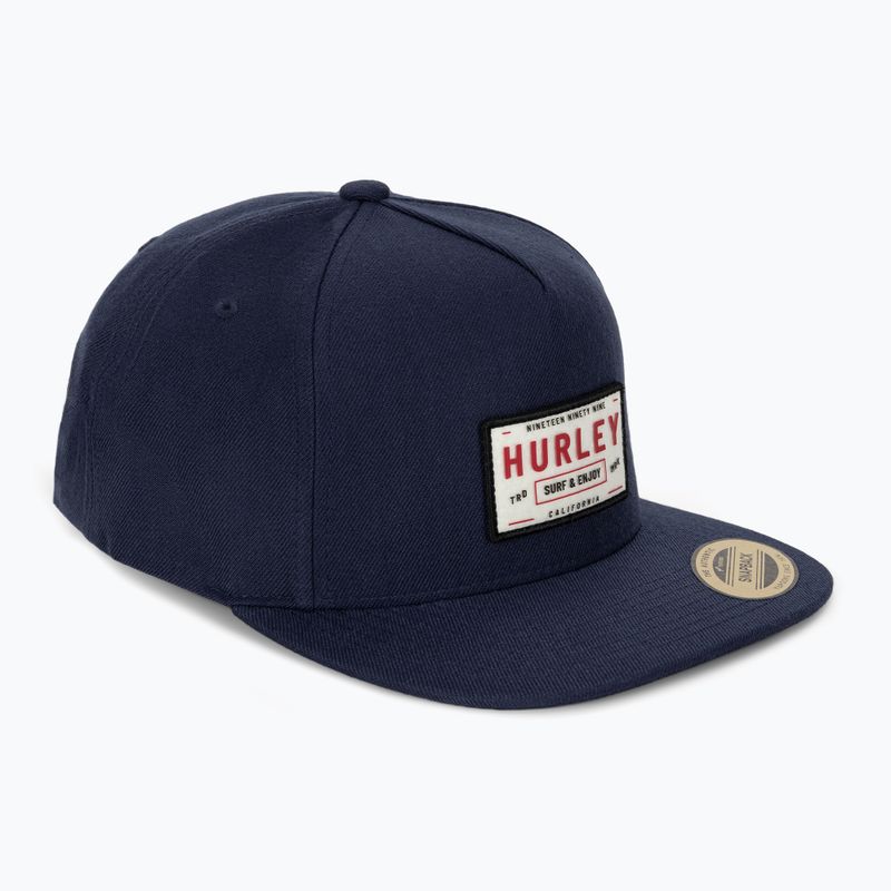 Мъжка бейзболна шапка Hurley Bixby racer blue/hyper turquoise