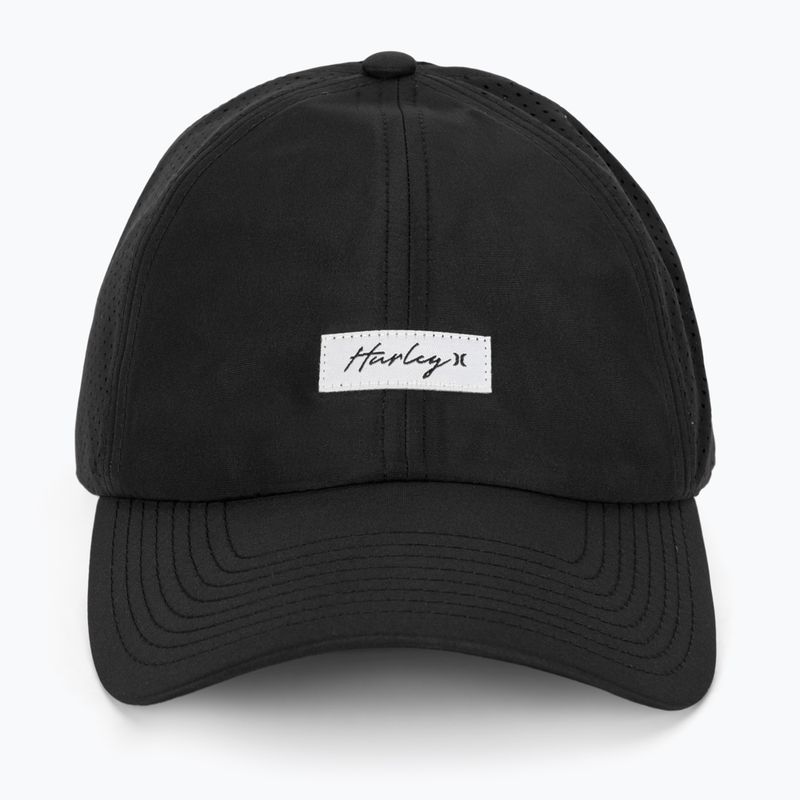 Дамска бейзболна шапка Hurley Swift Runner Ponytail black 2