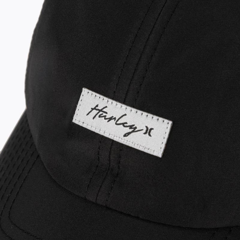 Дамска бейзболна шапка Hurley Swift Runner Ponytail black 3