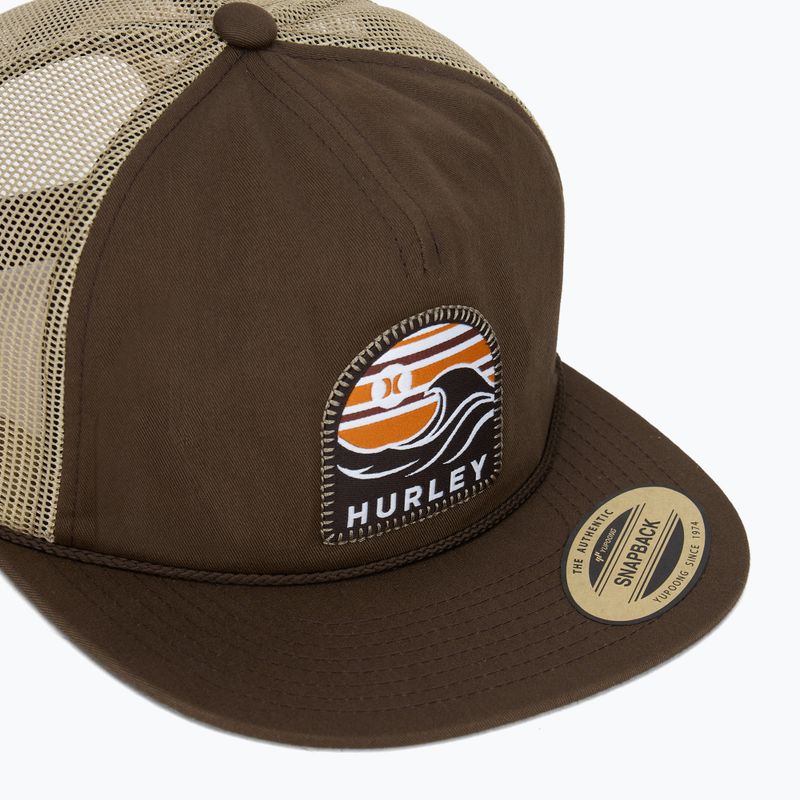 Мъжка бейзболна шапка Hurley Mavericks Trucker velvet brown 3