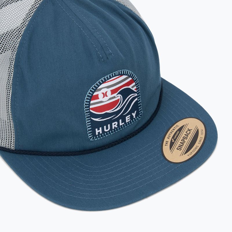 Hurley Mavericks Trucker мъжка бейзболна шапка armory navy 3