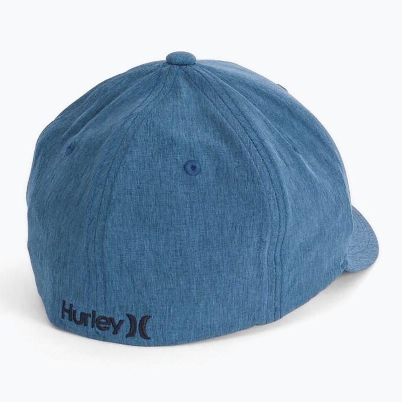 Hurley Icon Texture валерианово синя мъжка бейзболна шапка 2