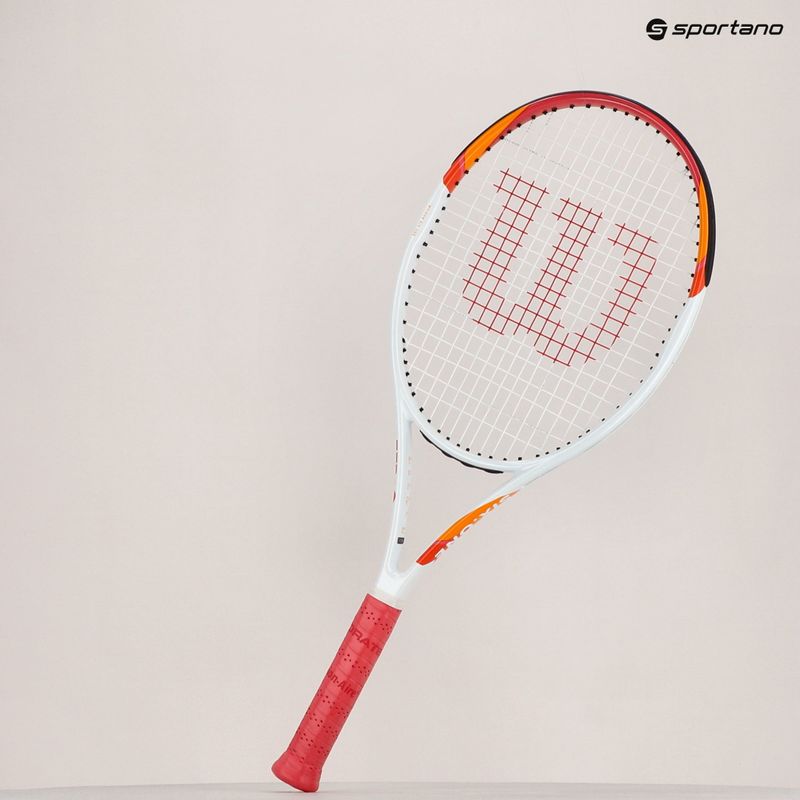 Wilson Six One тенис ракета червено и бяло WR125010 12