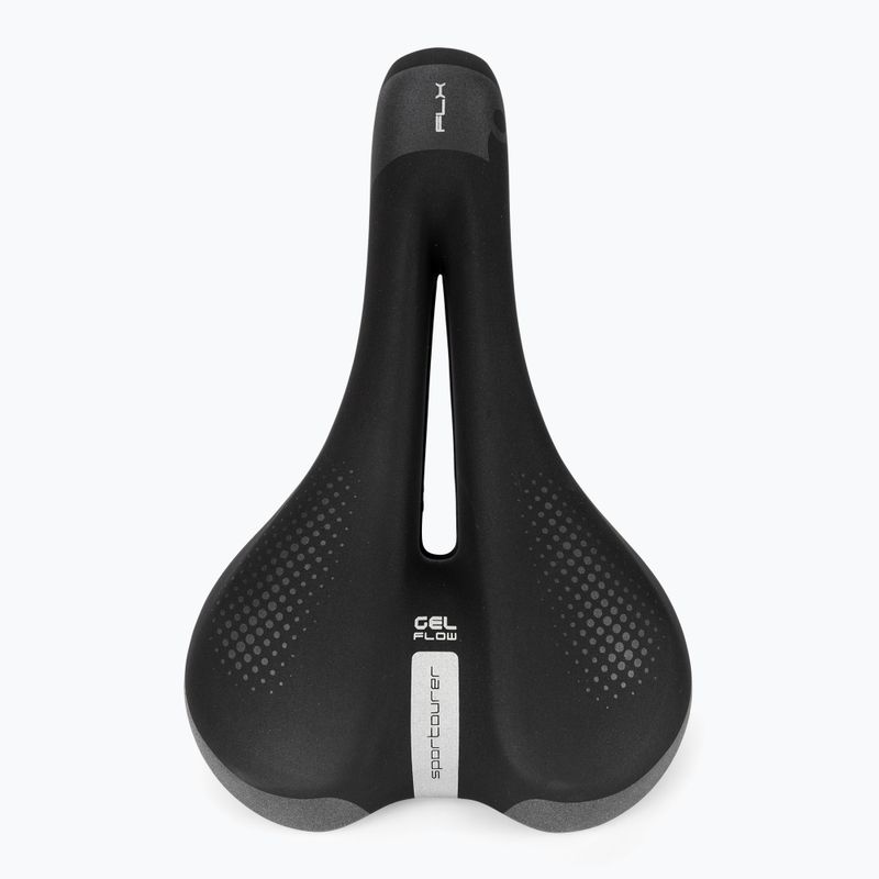 Седло за велосипед Sportourer FLX Lady Gel Flow черно 3