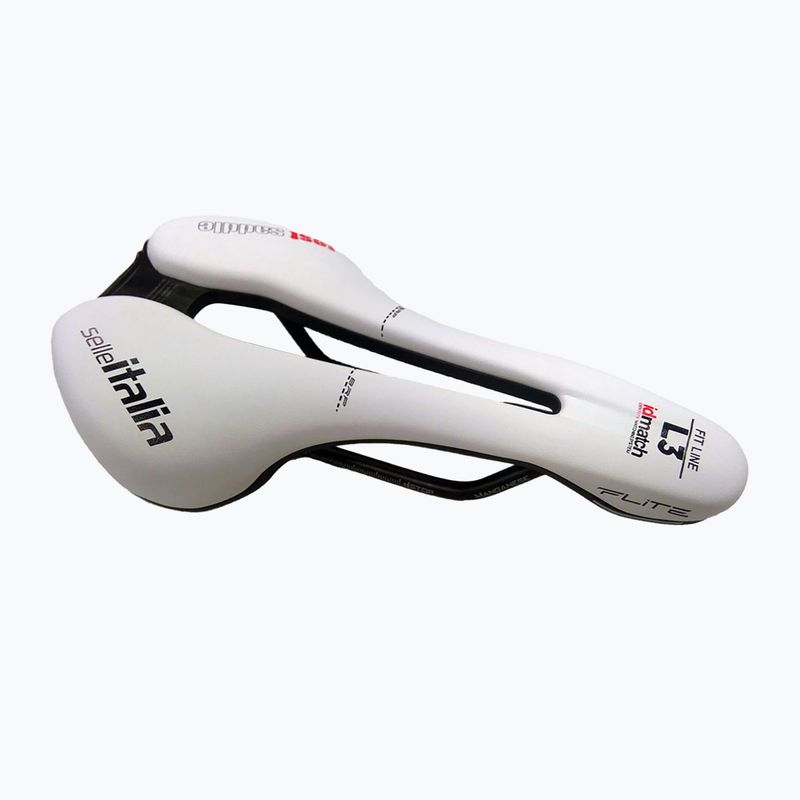 Седло за велосипед Selle Italia Flite Boost Superflow Tm Maganese Rail, Soft-Trek white